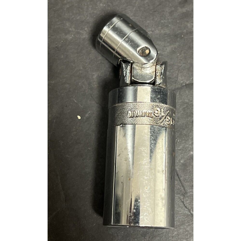 Crew Line 13/16” Swivel Universal Spark Plug Socket 3/8” Drive Chrome